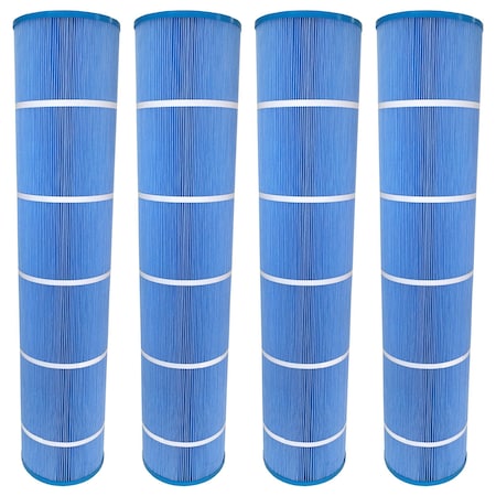Zoro Select Jandy CL 580 Anti Microbial Replacement Pool Filter 4 Pack Compatible PJAN145-M/C7482AM/FC0820M WP.JAN0820M-4P